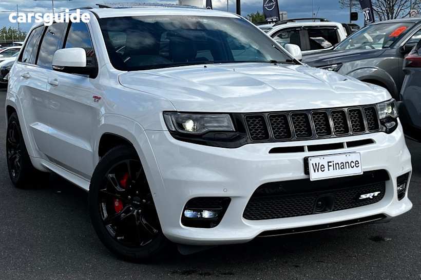 White 2017 Jeep Grand Cherokee SUV SRT 4X4