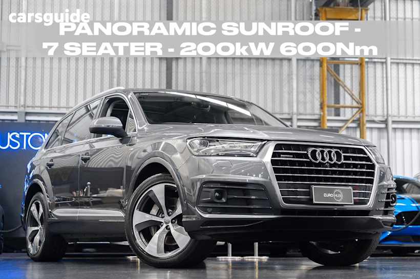 Grey 2017 Audi Q7 SUV TDI 4WD