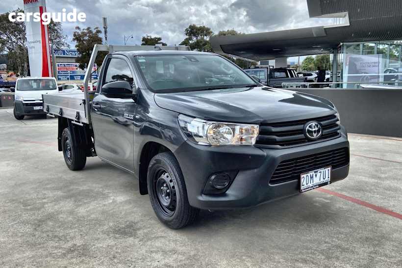 Grey 2024 Toyota Hilux Ute Tray WORKMATE R