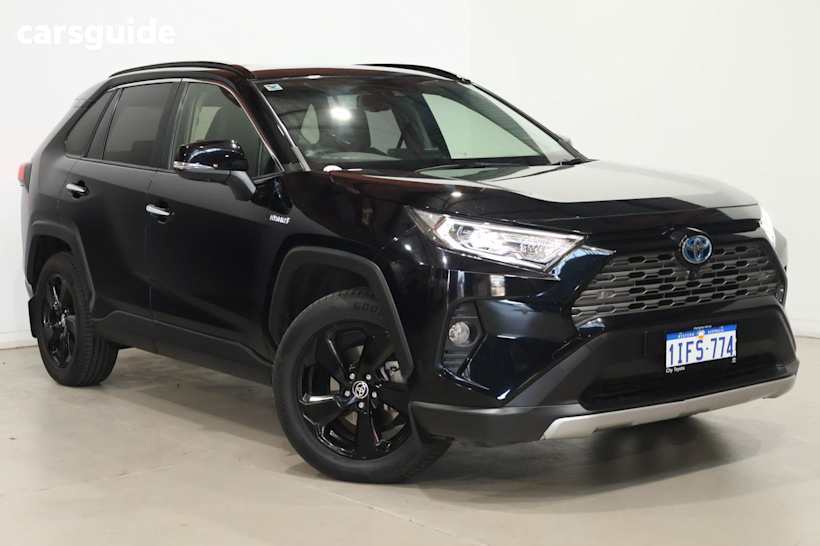 Black 2020 Toyota RAV4 SUV CRUISER F
