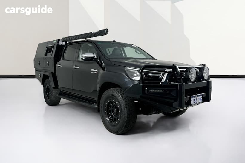 Black 2021 Toyota Hilux Double Cab Pick Up Sr5 (4X4)