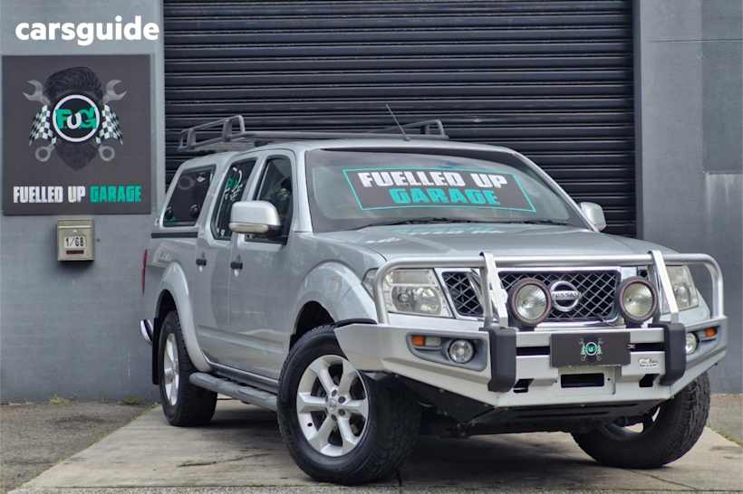 Silver 2013 Nissan Navara Ute Tray ST 4X4