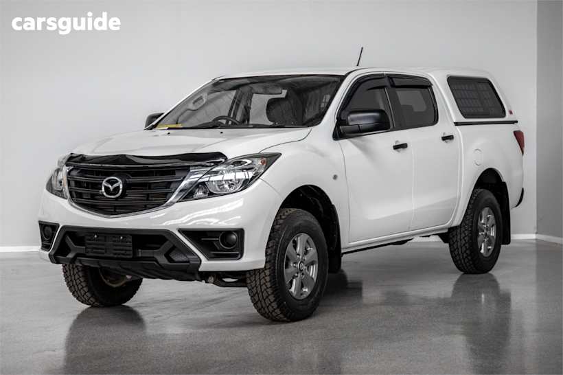 White 2020 Mazda BT-50 Ute Tray XT HI-RIDER R