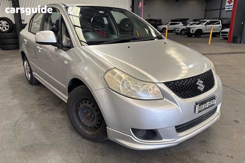 Silver 2008 Suzuki SX4 Sedan