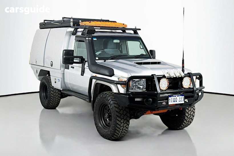 Silver 2019 Toyota Landcruiser Cab Chassis Gxl (4X4)