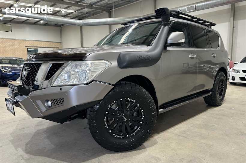Grey 2013 Nissan Patrol SUV TI-L 4X4