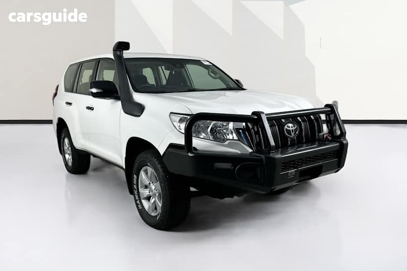 White 2022 Toyota Landcruiser Prado Wagon Gx 7 Seat