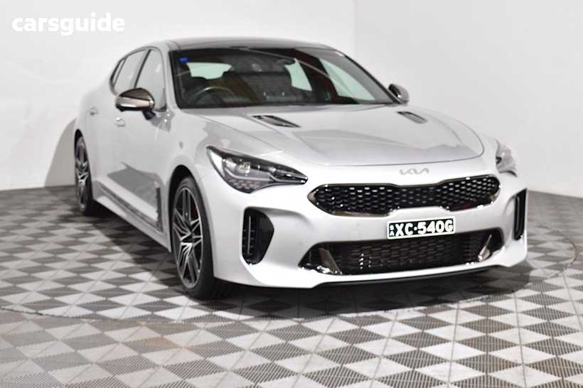 Silver 2022 Kia Stinger Sedan GT R