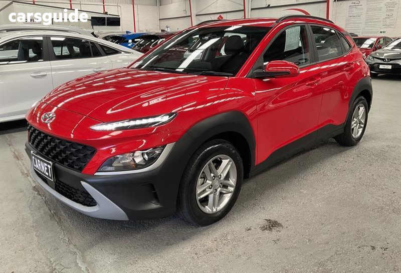 Red 2021 Hyundai Kona Wagon (Fwd)