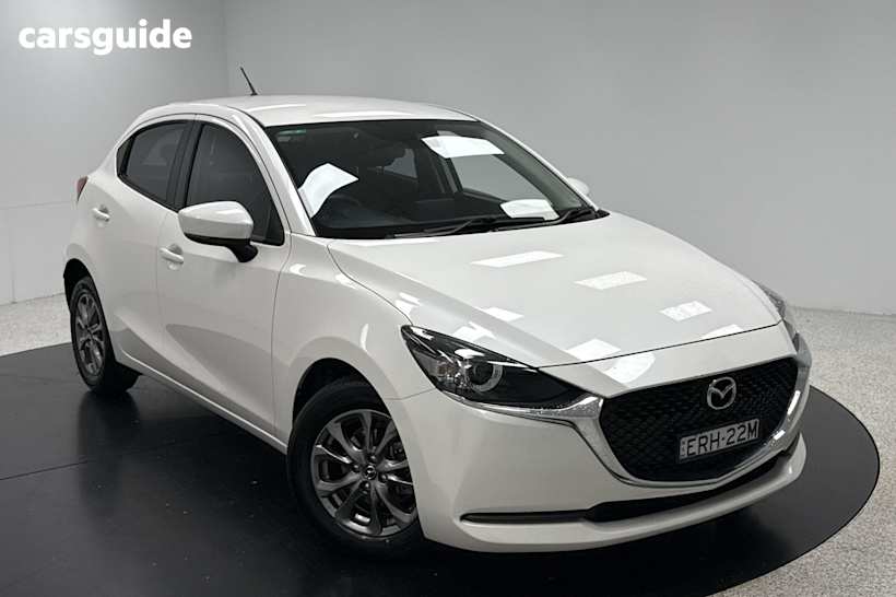 White 2021 Mazda Mazda2 Hatch G15 PURE F