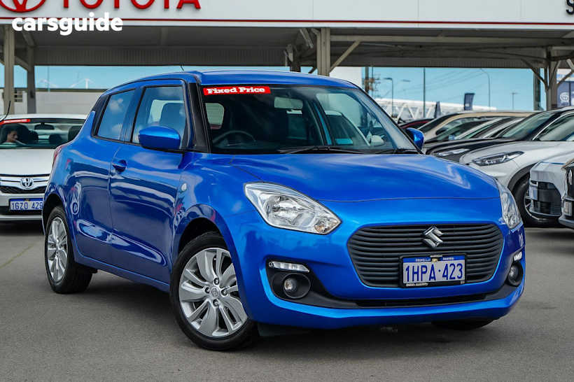 Blue 2019 Suzuki Swift Hatchback Gl Navi