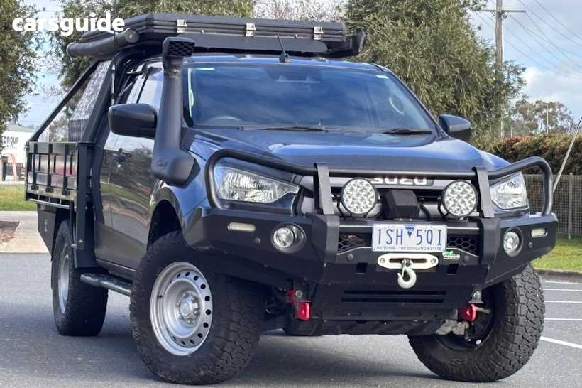 Grey 2020 Isuzu D-MAX Ute Tray SX 4X4