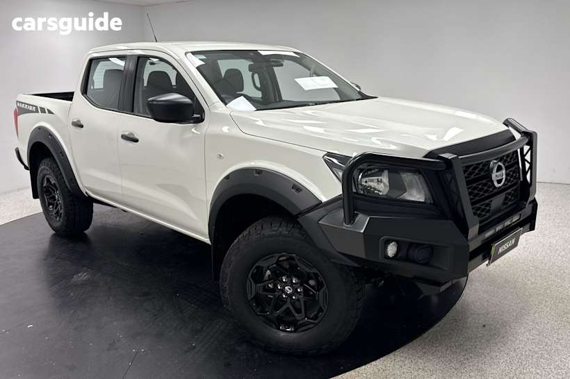 White 2023 Nissan Navara Ute Tray SL WARRIOR 4X4