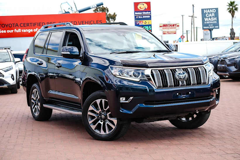 Black 2021 Toyota Landcruiser Prado Wagon Vx Flat Tailgate