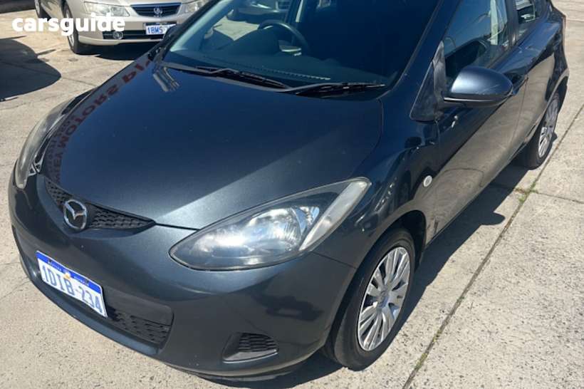 Grey 2010 Mazda 2 Hatchback Neo