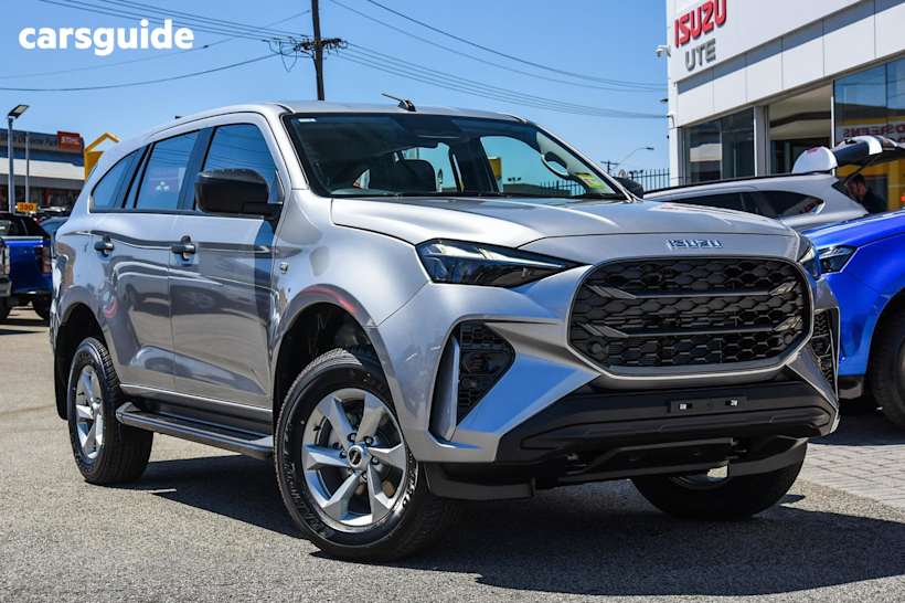 Silver 2025 Isuzu MU-X SUV