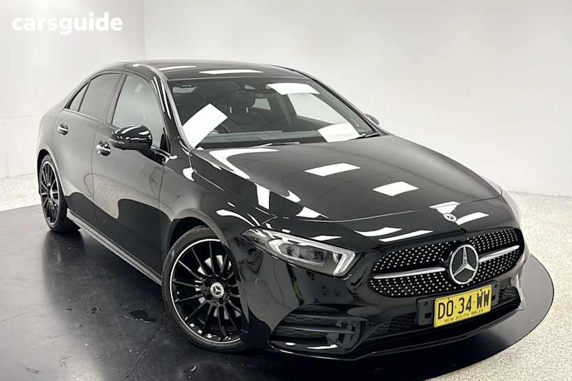 Black 2020 Mercedes-Benz A-CLASS Sedan A250 4WD