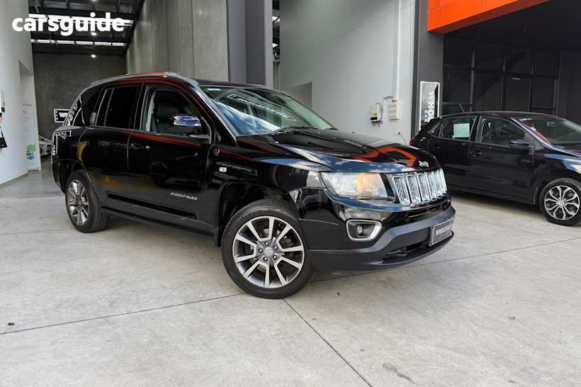 Blue 2015 Jeep Compass Wagon Limited (4X4)