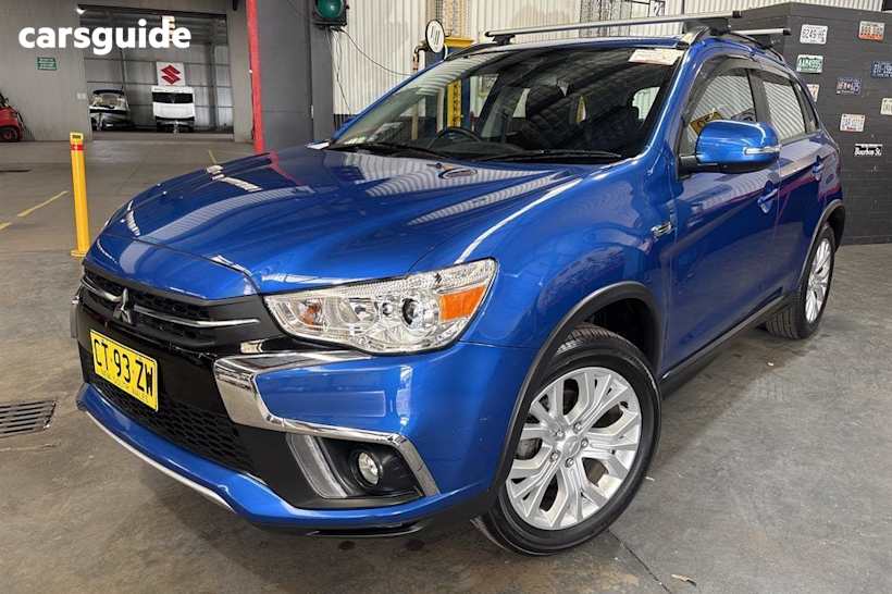 Blue 2018 Mitsubishi ASX Wagon Es Adas ( 2Wd)