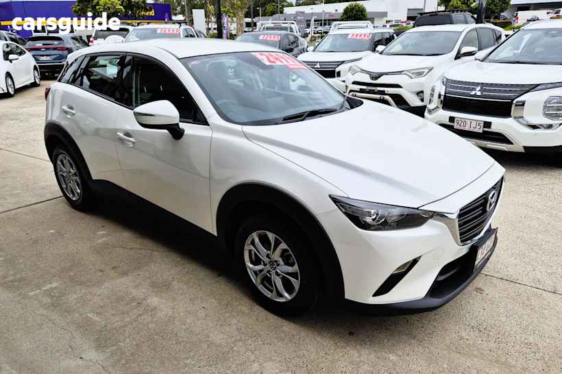 White 2022 Mazda CX-3 SUV MAXX SPORT F