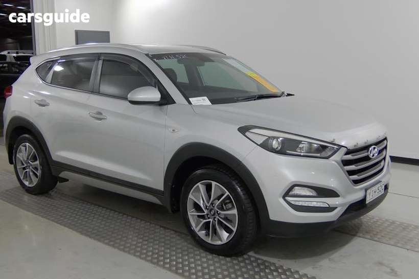 Silver 2018 Hyundai Tucson Wagon Active X (Fwd)