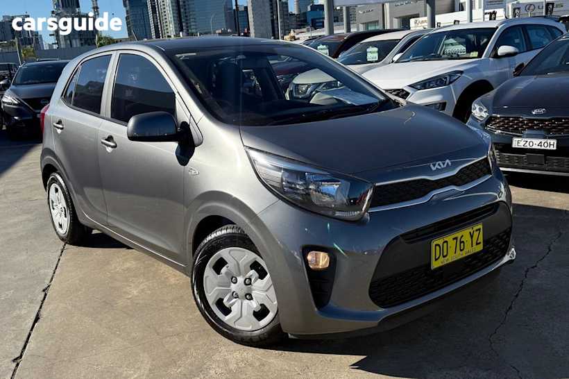 Grey 2021 Kia Picanto Hatch S F