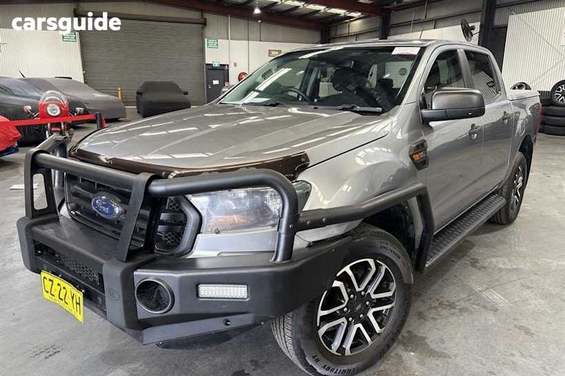 Grey 2021 Ford Ranger Double Cab Pick Up Xl 3.2 (4X4)