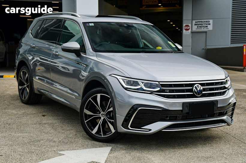 Silver 2024 Volkswagen Tiguan SUV 162TSI R-LINE ALLSPACE 4WD