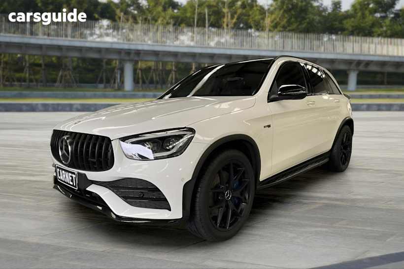 White 2021 Mercedes-Benz GLC43 Wagon 4Matic