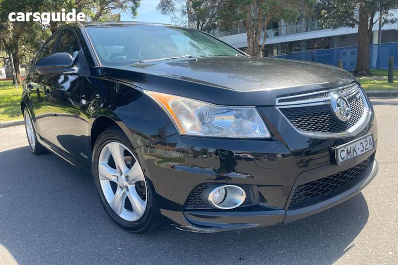 Black 2013 Holden Cruze Sedan Sri