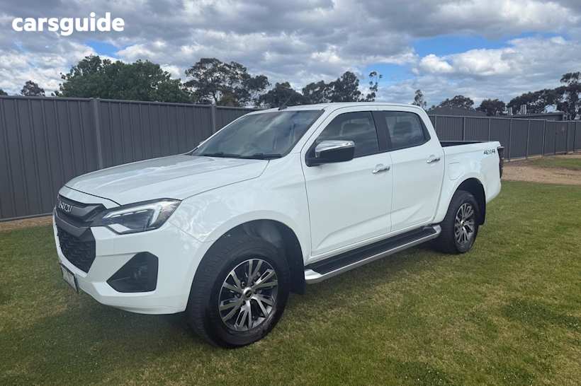 White 2025 Isuzu D-MAX Ute Tray LS-U 4X4