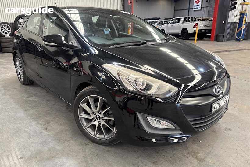 Black 2013 Hyundai I30 Hatchback Sr