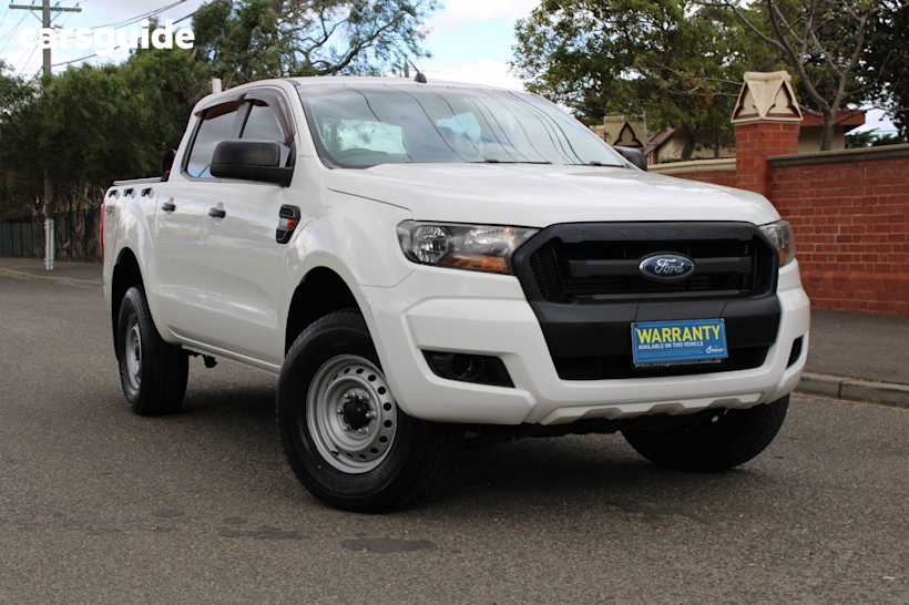 White 2016 Ford Ranger Crew Cab Utility Xl 3.2 (4X4)