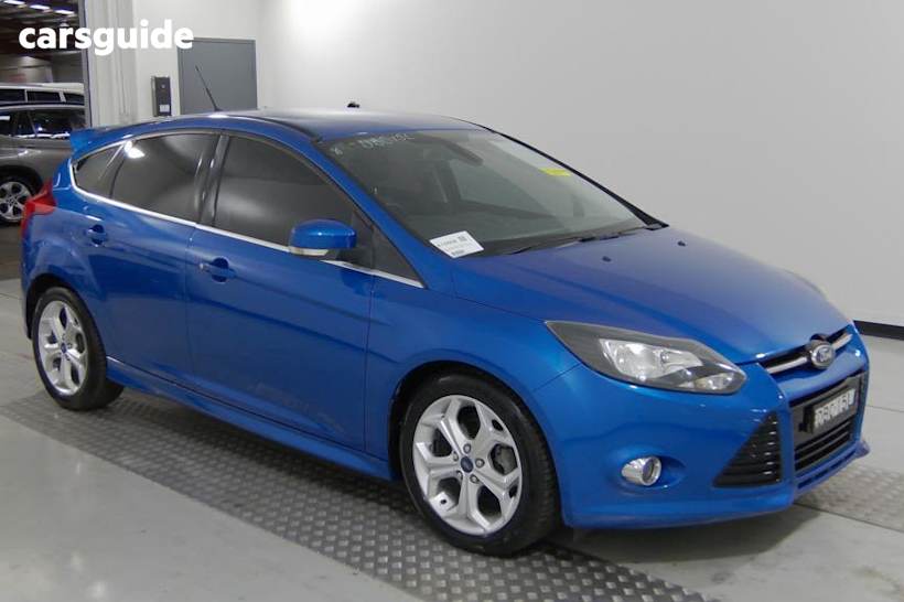 Blue 2015 Ford Focus Hatchback Sport