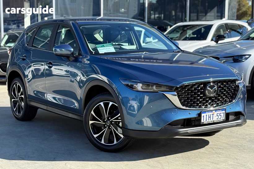 Blue 2024 Mazda CX-5 Wagon G25 Touring (Awd)