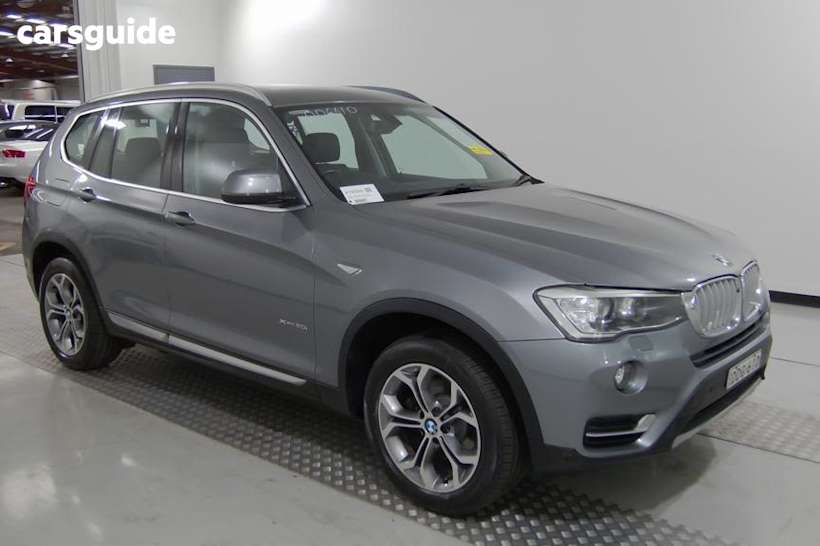 Grey 2015 BMW X3 Wagon xDrive 20I