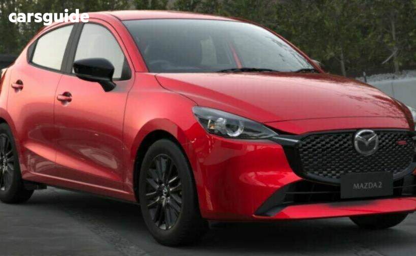 Red 2025 Mazda Mazda2 Hatchback G15 Evolve
