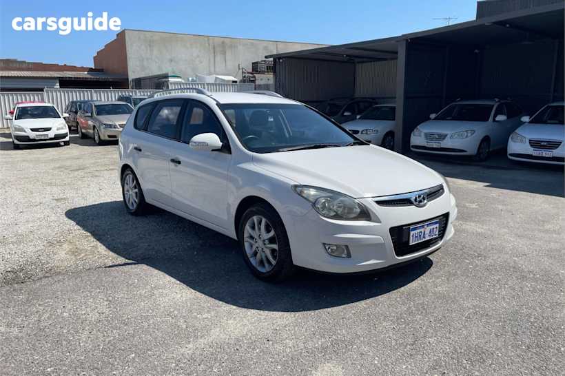 White 2010 Hyundai I30 SUV SX F