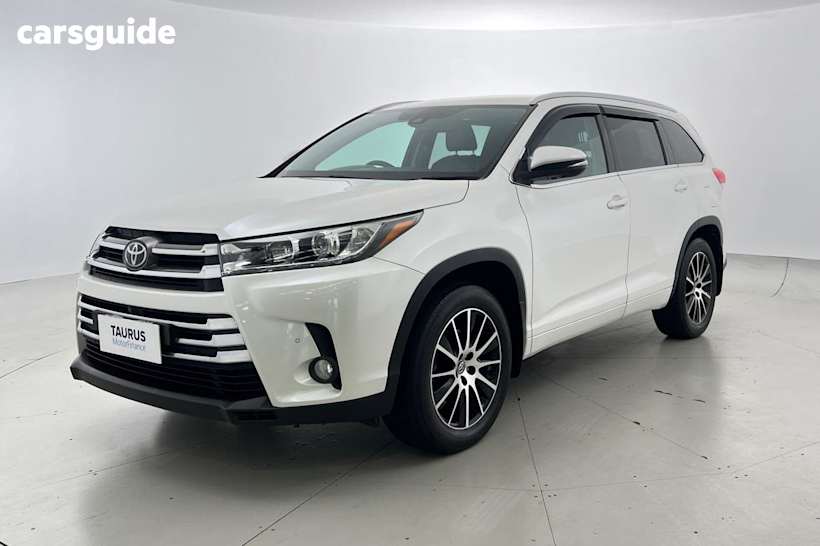 White 2019 Toyota Kluger SUV GRANDE 4WD