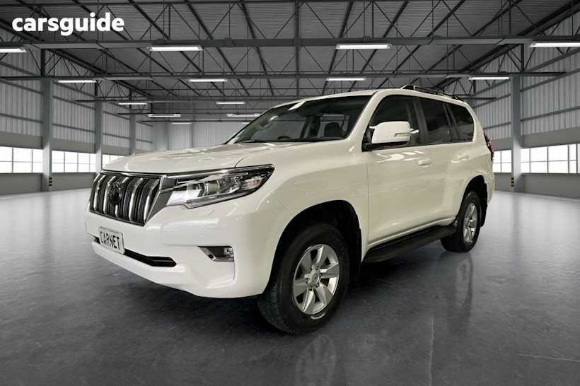 White 2023 Toyota Landcruiser Prado Wagon Gxl