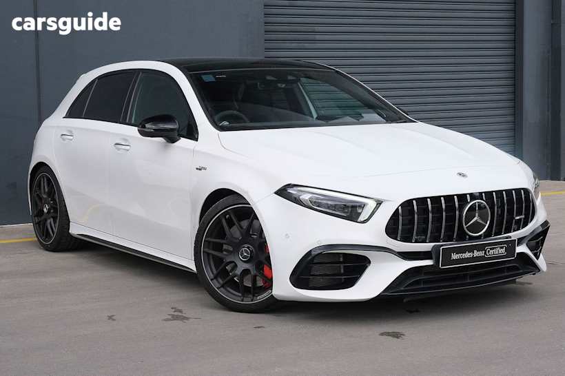 White 2021 Mercedes-Benz A-CLASS Hatch A45 AMG S 4WD