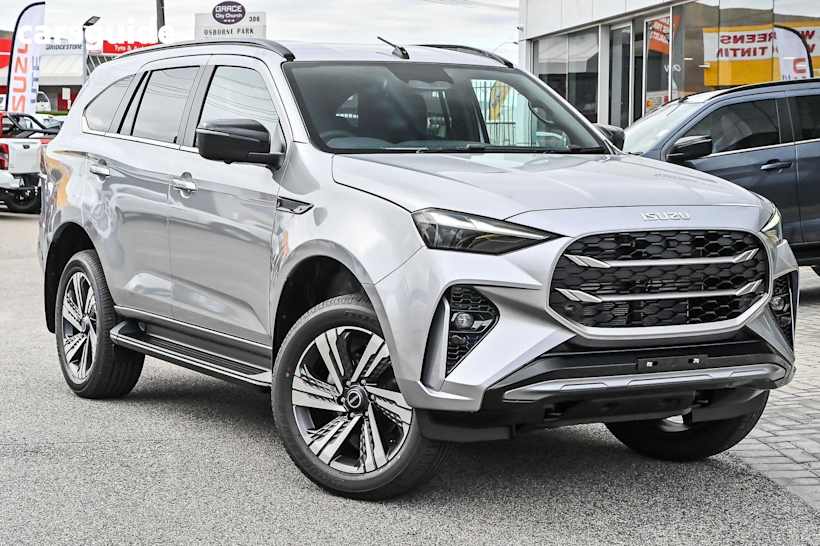 Silver 2025 Isuzu MU-X SUV