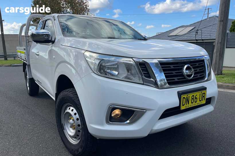 Grey 2017 Nissan Navara King Cab Chassis Rx (4X4)