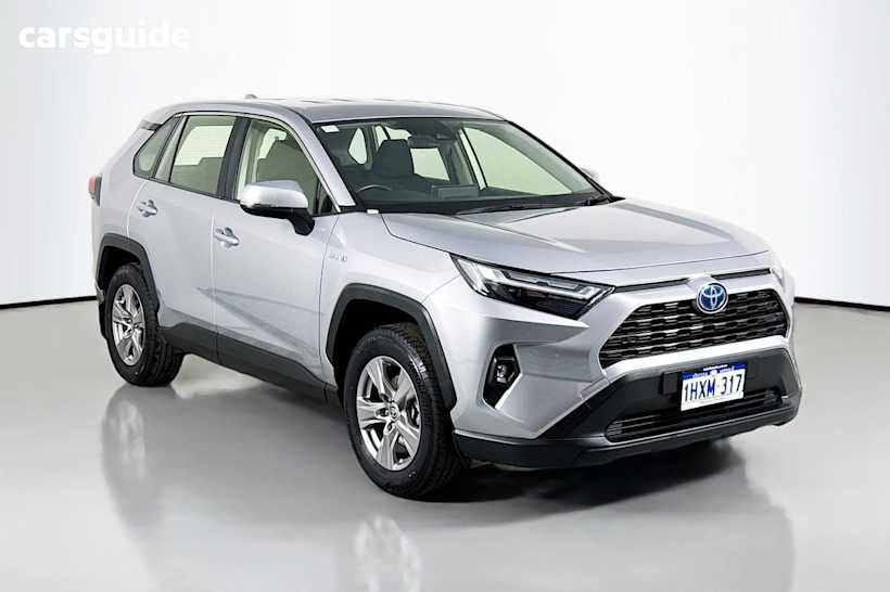 Silver 2023 Toyota RAV4 Wagon Gx (2Wd) Hybrid