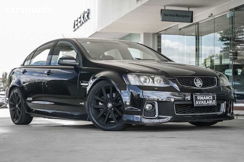 Black 2011 Holden Commodore Sedan Ss-V