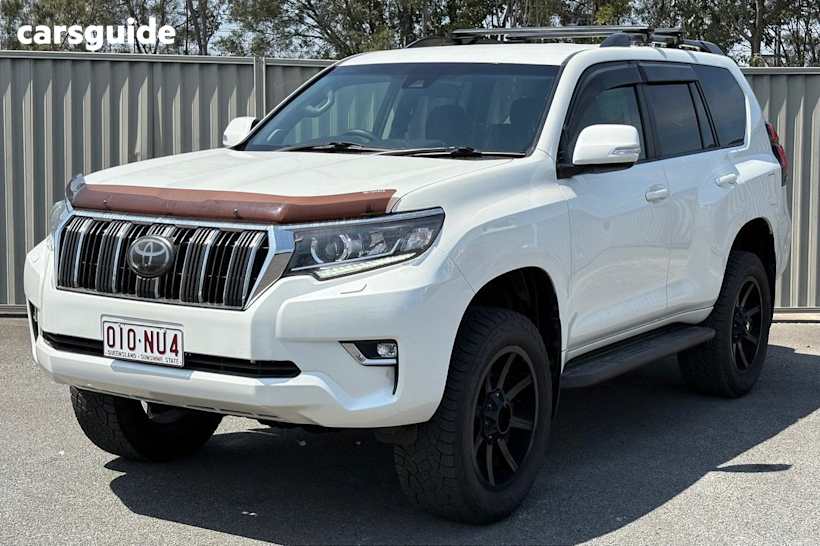 White 2017 Toyota Landcruiser Prado Wagon Gxl (4X4)