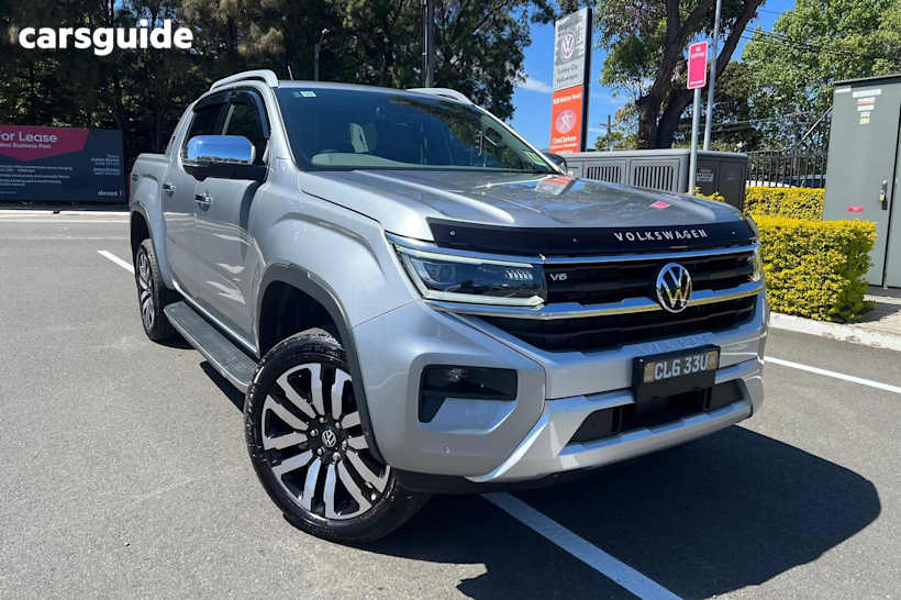 Silver 2024 Volkswagen Amarok Ute Tray TDI600 AVENTURA 4X4