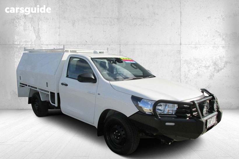 White 2022 Toyota Hilux Cab Chassis Workmate (4X2)