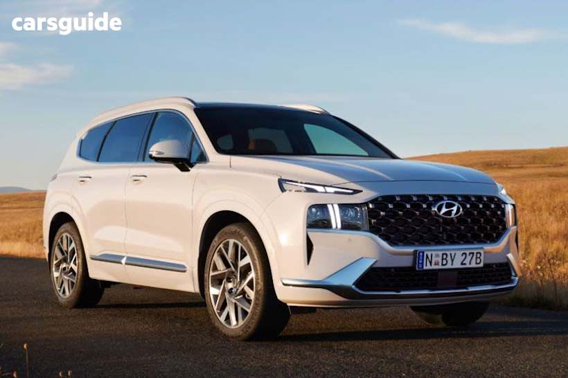 Black 2021 Hyundai Santa FE Wagon Mpi (2Wd)