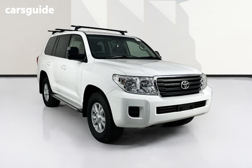 White 2014 Toyota Landcruiser Wagon Gxl (4X4)